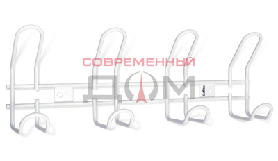 Вешалка Sheffilton SHT-WH14-4 металл B2-102 белый